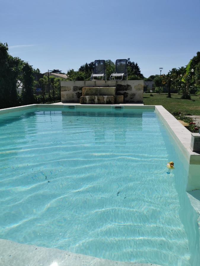 Jolie Villa Avec Piscine Dans Le St Emilionnais Sainte-Terre Экстерьер фото