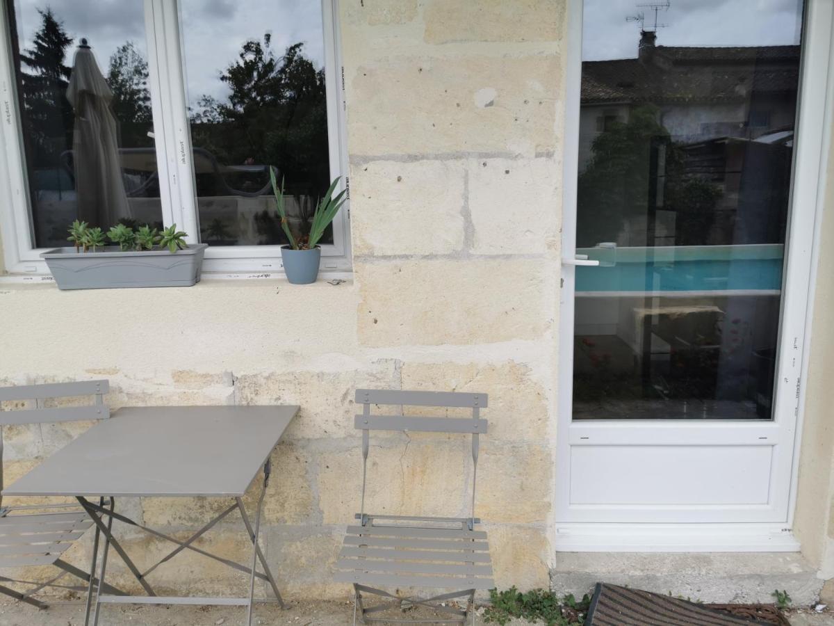 Jolie Villa Avec Piscine Dans Le St Emilionnais Sainte-Terre Экстерьер фото