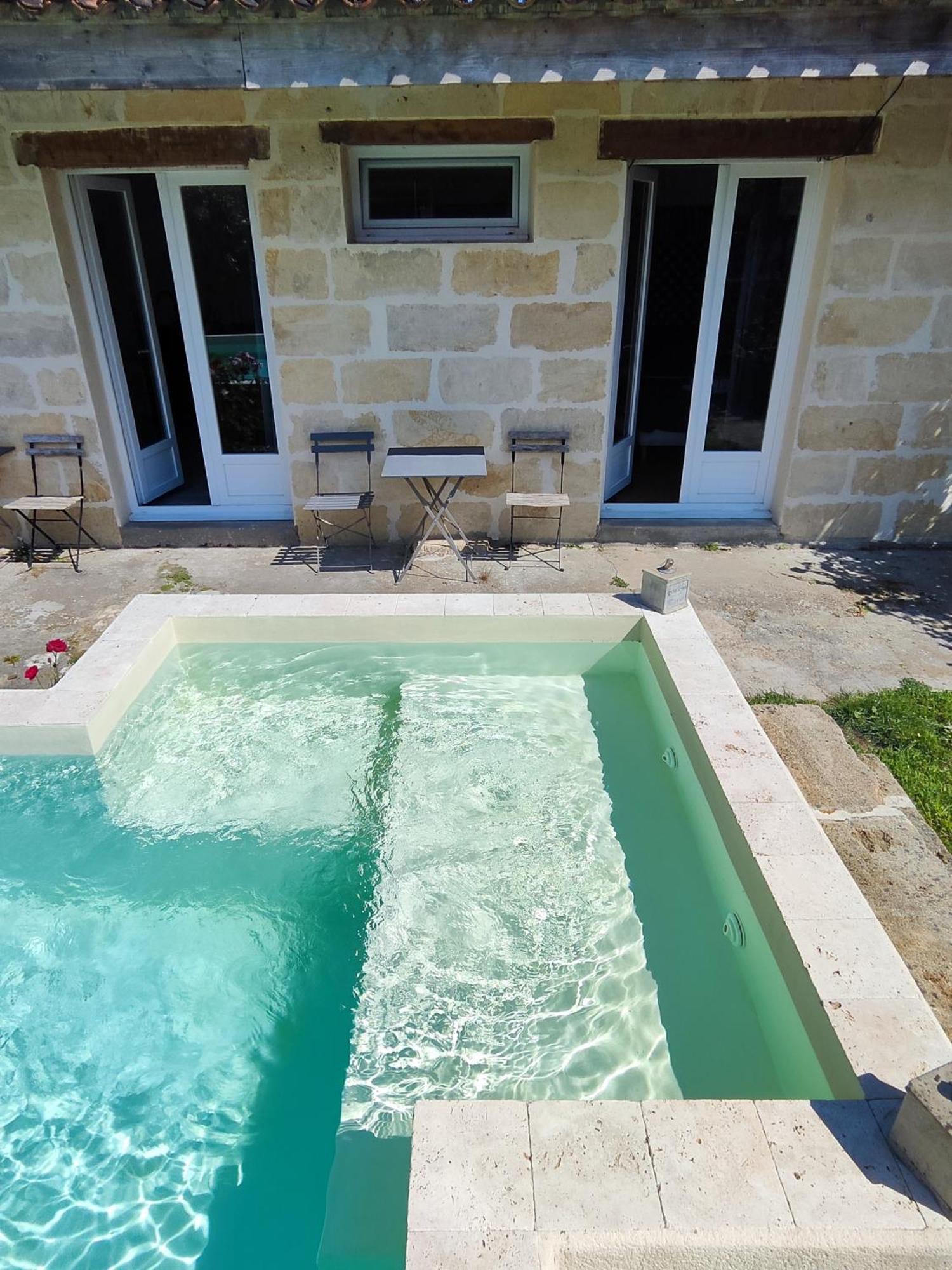 Jolie Villa Avec Piscine Dans Le St Emilionnais Sainte-Terre Экстерьер фото